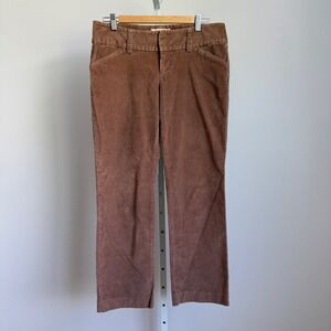 London‎ Jean Kate Pants minimalist boho Chino Corduroy Pants Brown Women's 10